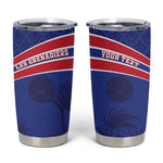 Custom Haiti Football Tumbler Cup Go Champions Les Grenadiers - undefined