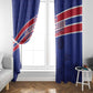 Custom Haiti Football Window Curtain Go Champions Les Grenadiers - African Pride