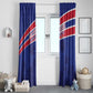 Custom Haiti Football Window Curtain Go Champions Les Grenadiers - African Pride