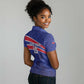 Custom Haiti Football Women Polo Shirt Go Champions Les Grenadiers - African Pride