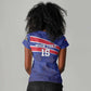 Custom Haiti Football Women V-Neck T-Shirt Go Champions Les Grenadiers - African Pride