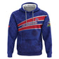 Custom Haiti Football Zip Hoodie Go Champions Les Grenadiers - African Pride