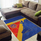 Custom Haiti Football Area Rug Neg Marron - Road To World Cup 2026 - African Pride