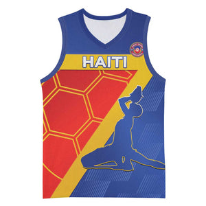 Custom Haiti Football Basketball Jersey Neg Marron - Road To World Cup 2026 - African Pride