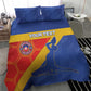 Custom Haiti Football Bedding Set Neg Marron - Road To World Cup 2026 - African Pride