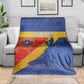 Custom Haiti Football Blanket Neg Marron - Road To World Cup 2026 - African Pride