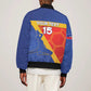 Custom Haiti Football Bomber Jacket Neg Marron - Road To World Cup 2026 - African Pride