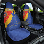 Custom Haiti Football Car Seat Cover Neg Marron - Road To World Cup 2026 - African Pride