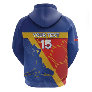 Custom Haiti Football Hoodie Neg Marron - Road To World Cup 2026 - African Pride