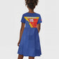 Custom Haiti Football Kid Short Sleeve Dress Neg Marron - Road To World Cup 2026 - African Pride