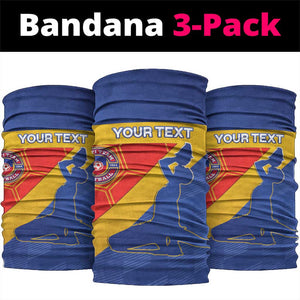 Custom Haiti Football Neck Gaiter Neg Marron - Road To World Cup 2026 - African Pride