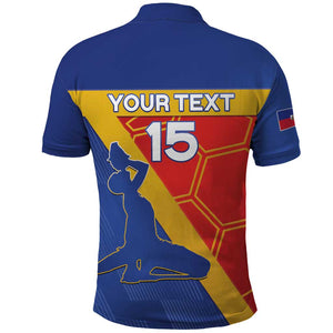 Custom Haiti Football Polo Shirt Neg Marron - Road To World Cup 2026 - African Pride