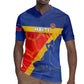 Custom Haiti Football Rugby Jersey Neg Marron - Road To World Cup 2026 - African Pride