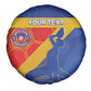 Custom Haiti Football Spare Tire Cover Neg Marron - Road To World Cup 2026 - African Pride