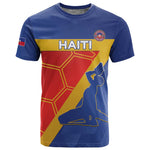 Custom Haiti Football T shirt Neg Marron - Road To World Cup 2026 - African Pride