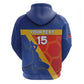 Custom Haiti Football Zip Hoodie Neg Marron - Road To World Cup 2026 - African Pride