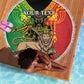 Personalised Afro Ethiopia Beach Blanket Lion Of Judah - African Pattern