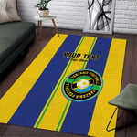 Custom Afro Tanzania Football Area Rug We Are Champions