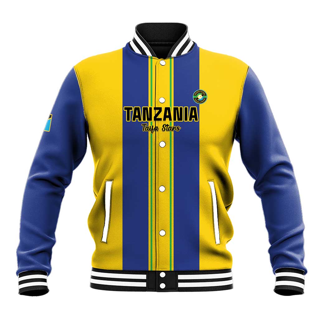 Custom Afro Tanzania Football Baseball Jacket We Are Champions