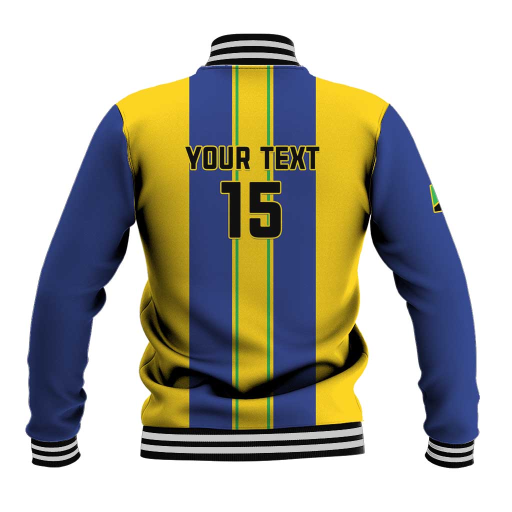 Custom Afro Tanzania Football Baseball Jacket We Are Champions