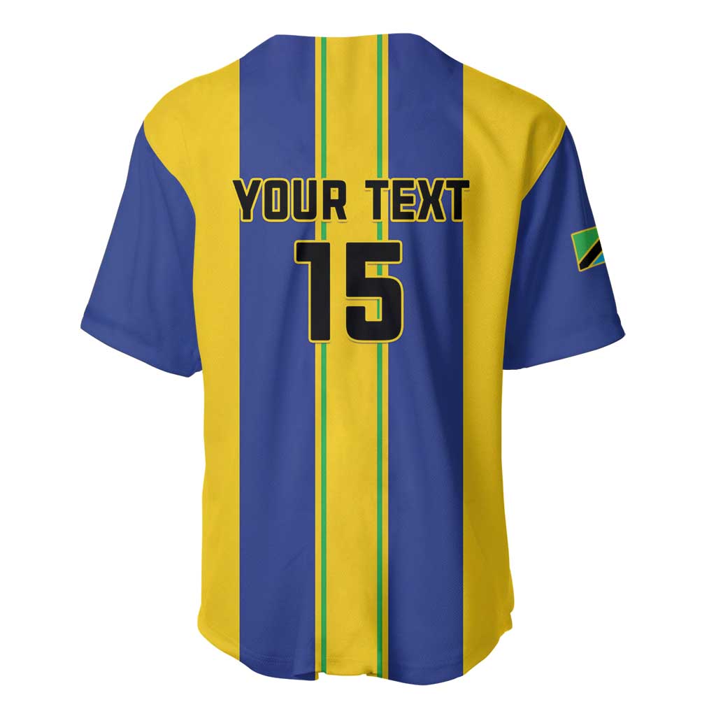 Custom Afro Tanzania Football Baseball Jersey We Are Champions