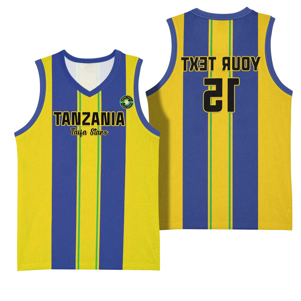 Custom Afro Tanzania Football Basketball Jersey We Are Champions - African Pride