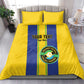Custom Afro Tanzania Football Bedding Set We Are Champions