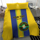 Custom Afro Tanzania Football Bedding Set We Are Champions