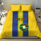 Custom Afro Tanzania Football Bedding Set We Are Champions