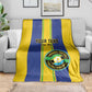 Custom Afro Tanzania Football Blanket We Are Champions