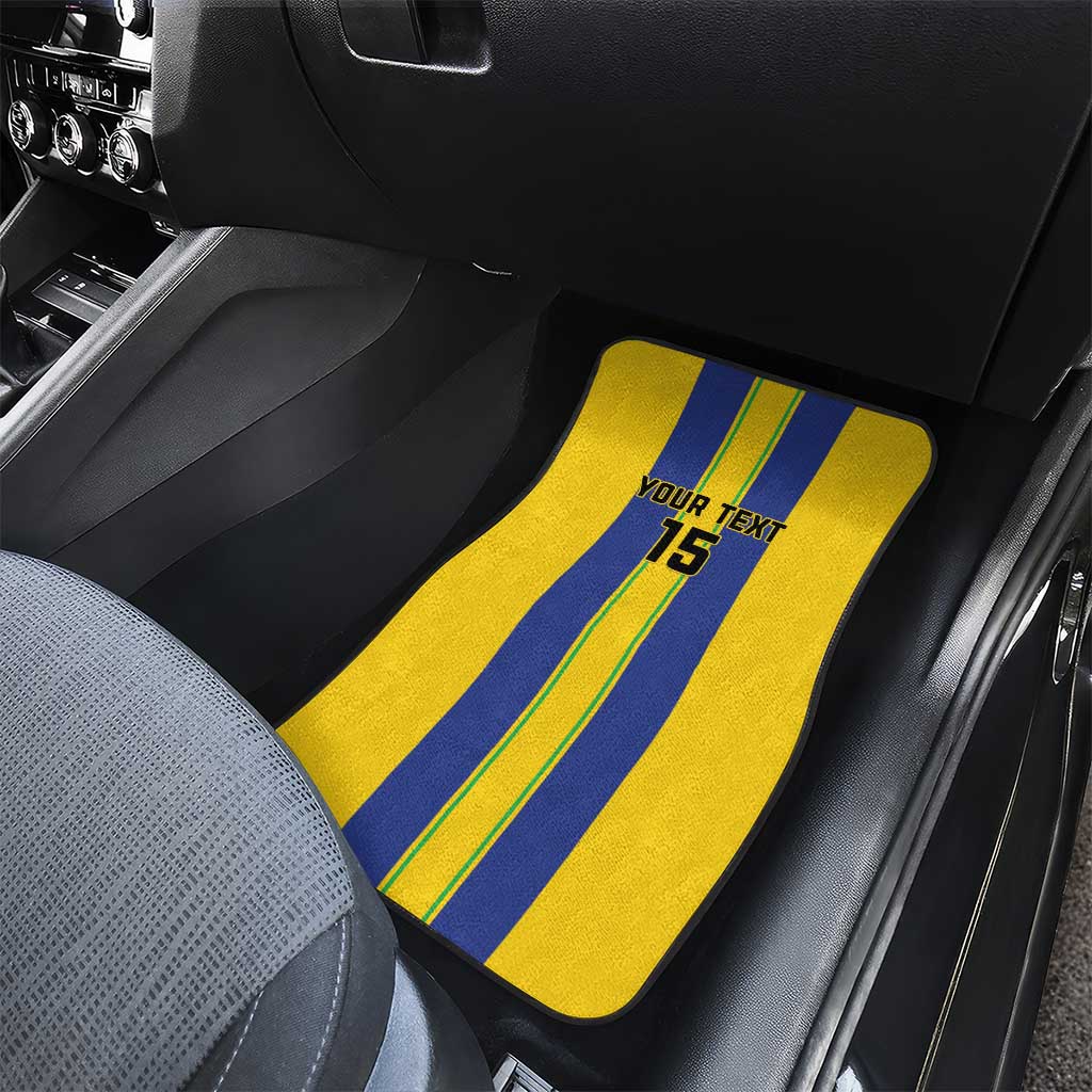 Custom Afro Tanzania Football Car Mats We Are Champions