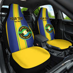 Custom Afro Tanzania Football Car Seat Cover We Are Champions