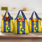 Custom Afro Tanzania Football Grocery Bag We Are Champions