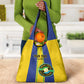 Custom Afro Tanzania Football Grocery Bag We Are Champions