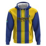 Custom Afro Tanzania Football Hoodie We Are Champions
