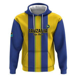 Custom Afro Tanzania Football Hoodie We Are Champions