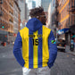 Custom Afro Tanzania Football Hoodie We Are Champions