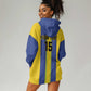 Custom Afro Tanzania Football Hoodie Dress We Are Champions