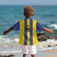 Custom Afro Tanzania Football Kid Hawaiian Shirt We Are Champions