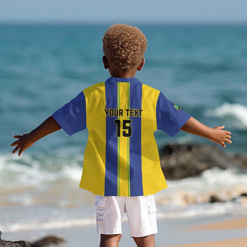 Custom Afro Tanzania Football Kid Hawaiian Shirt We Are Champions