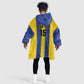 Custom Afro Tanzania Football Kid Wearable Blanket Hoodie We Are Champions