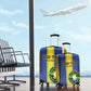 Custom Afro Tanzania Football Luggage Cover We Are Champions