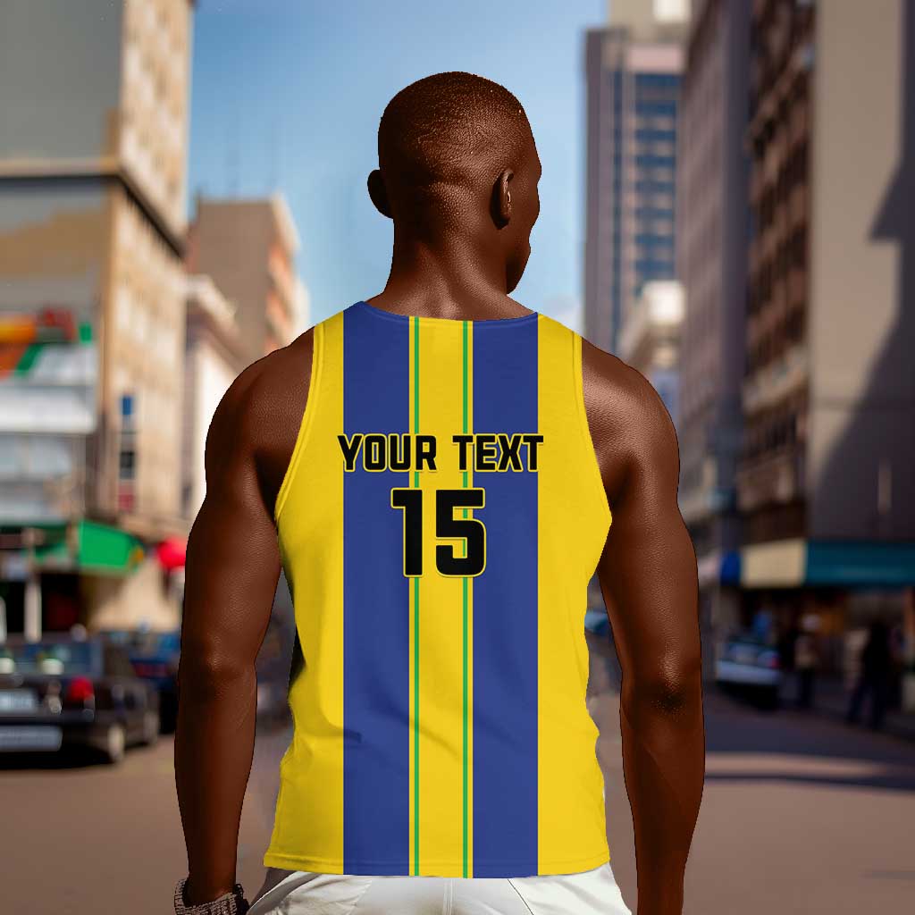Custom Afro Tanzania Football Men Tank Top We Are Champions
