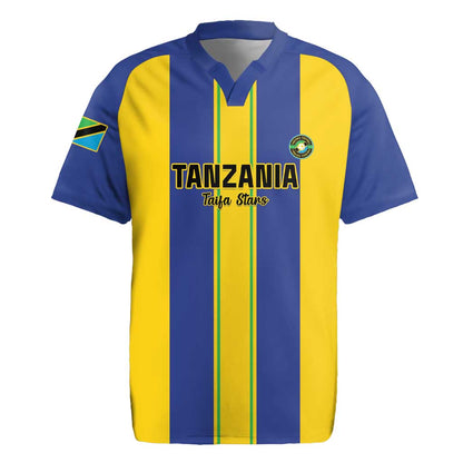 Custom Afro Tanzania Football Rugby Jersey We Are Champions