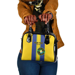 Custom Afro Tanzania Football Shoulder Handbag We Are Champions