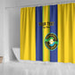 Custom Afro Tanzania Football Shower Curtain We Are Champions