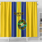 Custom Afro Tanzania Football Shower Curtain We Are Champions