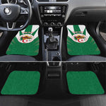 Personalised Afro Algeria Car Mats Coat Of Arms With Islamic Pattern