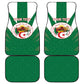 Personalised Afro Algeria Car Mats Coat Of Arms With Islamic Pattern