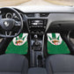 Personalised Afro Algeria Car Mats Coat Of Arms With Islamic Pattern
